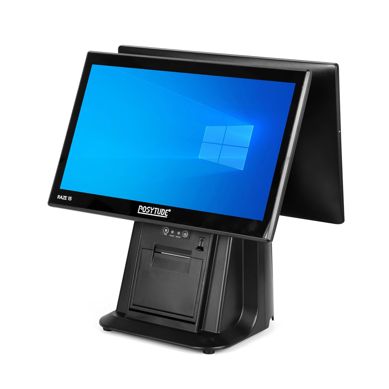 RAZE-15 Core i5 Dual Screen Touch POS Terminal with Thermal Printer & Customer Display thumbnail 2