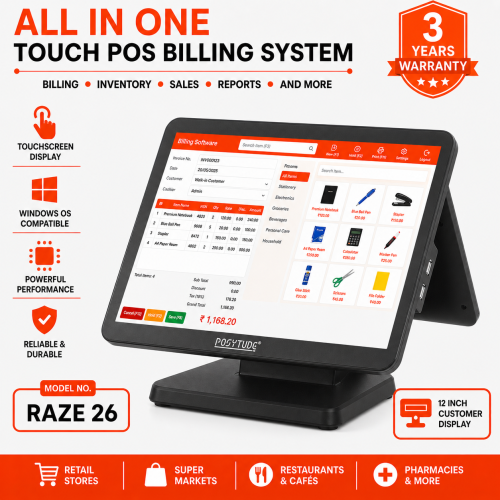 Raze-26 Dual Screen POS